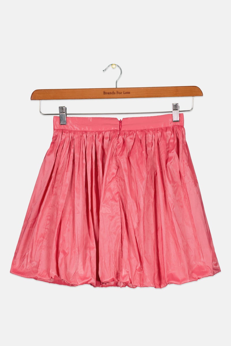Reserved Kids Girl Solid Mini Skirt, Pink - Image 2