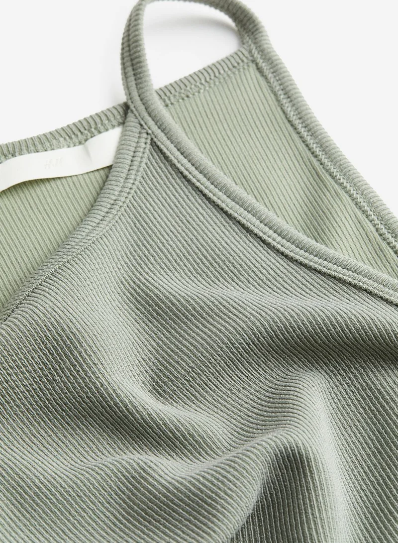 H&M Ribbed Crop Tank Top