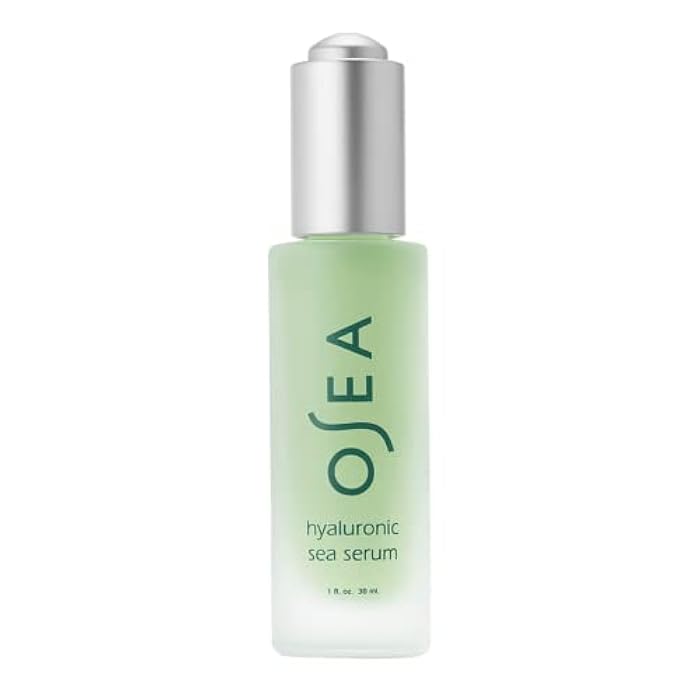OSEA Hyaluronic Acid Sea Serum 1 oz - Anti-Aging Face Moisturizer - Non-Toxic Seaweed Skincare - Clean, Vegan & Cruelty-Free - Skin Hydration with Hyaluronic Acid - Image 1