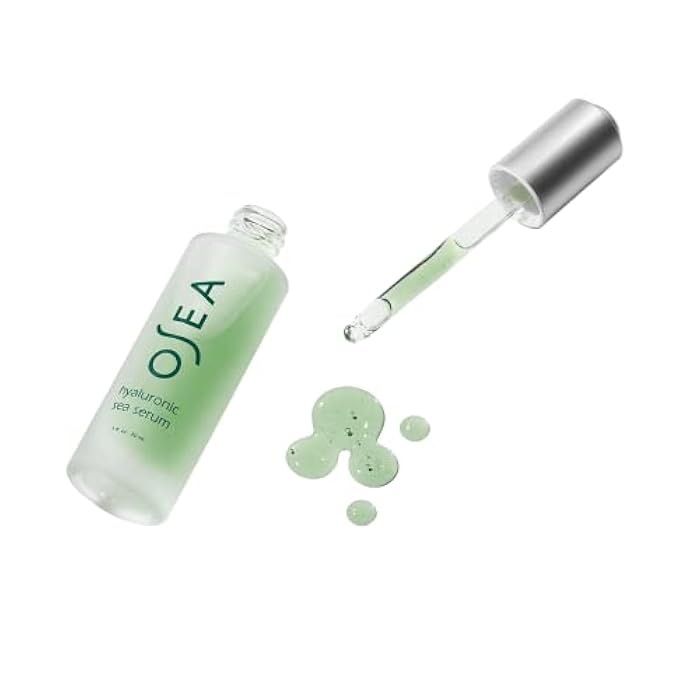 OSEA Hyaluronic Acid Sea Serum 1 oz - Anti-Aging Face Moisturizer - Non-Toxic Seaweed Skincare - Clean, Vegan & Cruelty-Free - Skin Hydration with Hyaluronic Acid - Image 5