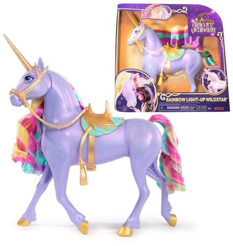 Unicorn Academy Wildstar 28 cm Interactive Unicorn Sound Songs Lights Unicorn Academy Toy for Girls Ages 4 - Image 1