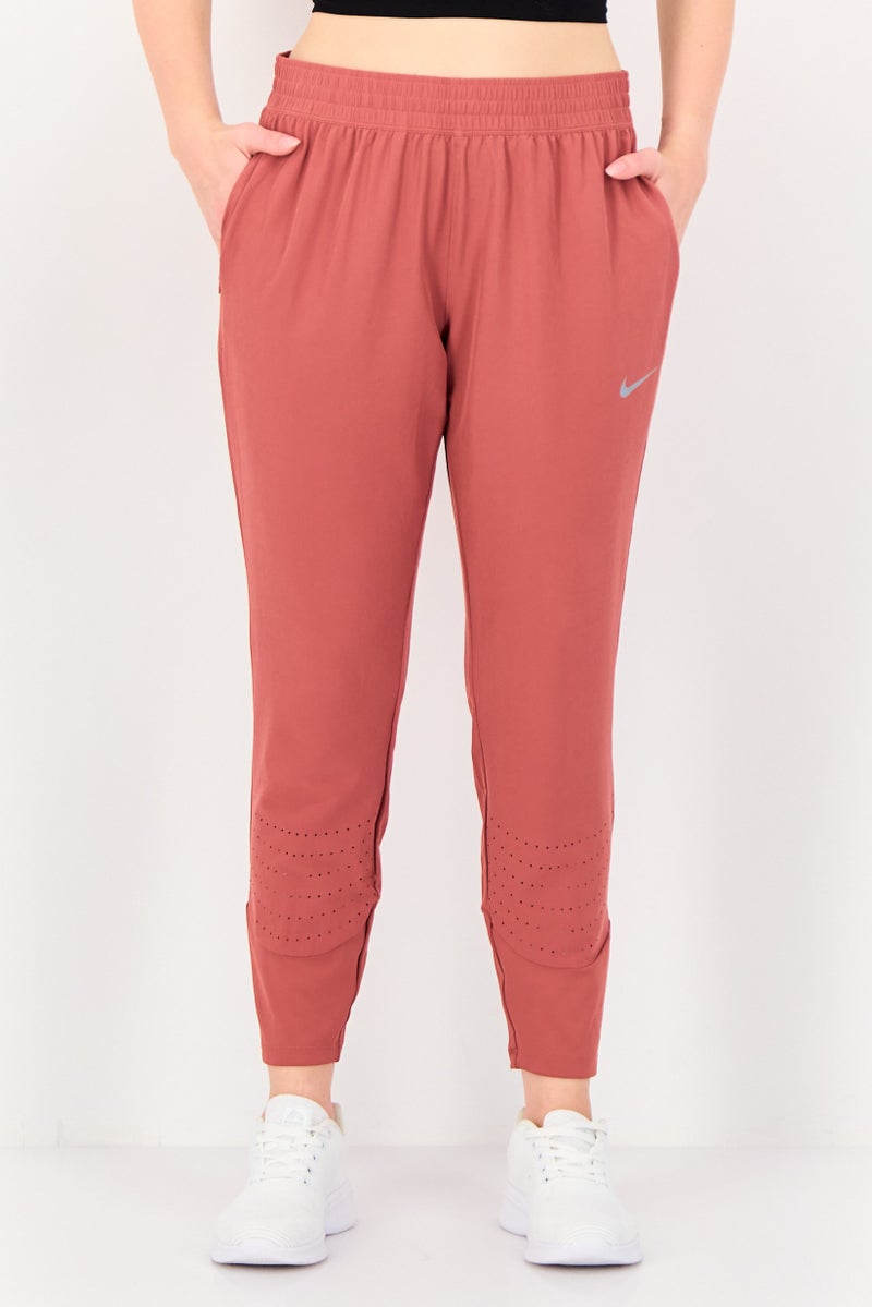 Nike Women Sportswear Fit Training Track Pants, Peach - Image 1