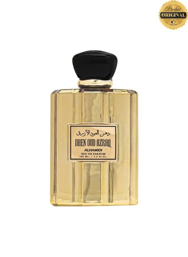 ALHAMIDI Dhen Oud Azraq Perfume 100ML - Image 1