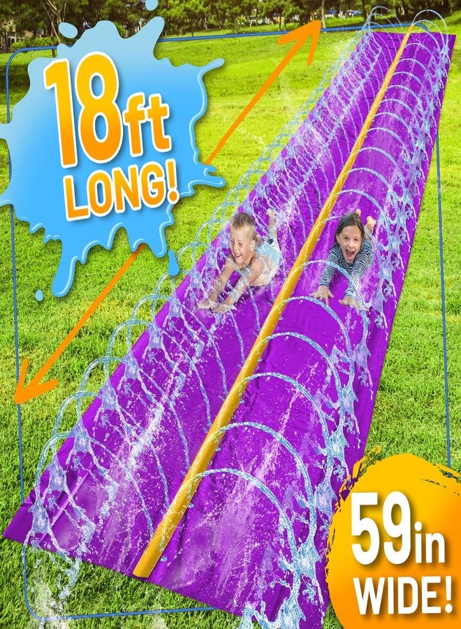 stargo 18 x 5 ft - Slip and Slide, Water Slides for Kid - Backyard waterslide for Kids, Outdoor Fun Summer Water Toys, Water Activities for Kids and Adults for Backyard Fun, Ages 4-8, 5, 6, 7, 8-12 + - Image 4