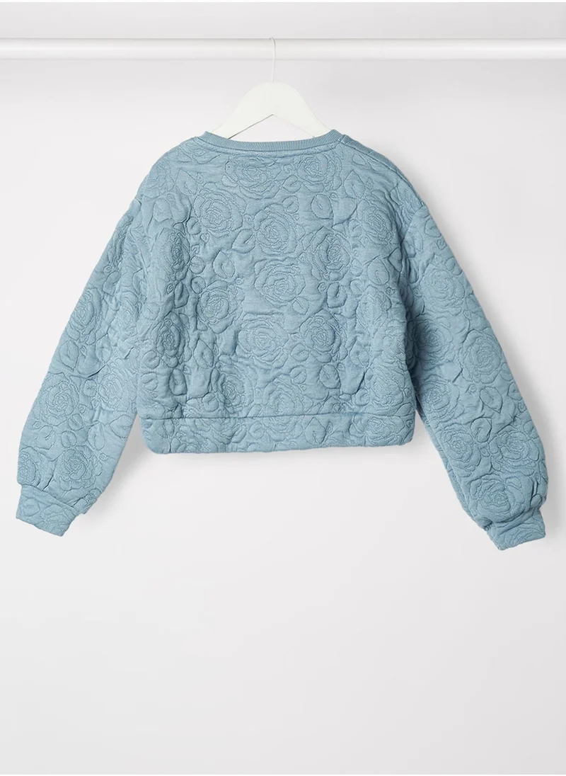 NAME IT Kids Textured Sweater