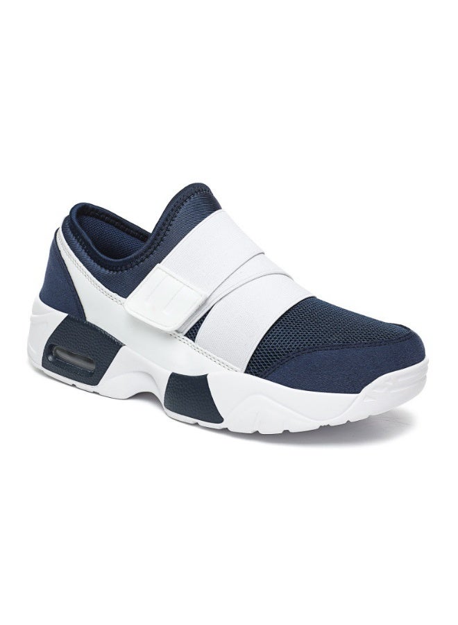 NIBEMINENT Women Tennis Shoes Breathable Hook Loop Sneakers Air Cushion Shoe Non-slip Female Height Increase Footwear Outdoor Walk Gym Shoe - Image 1