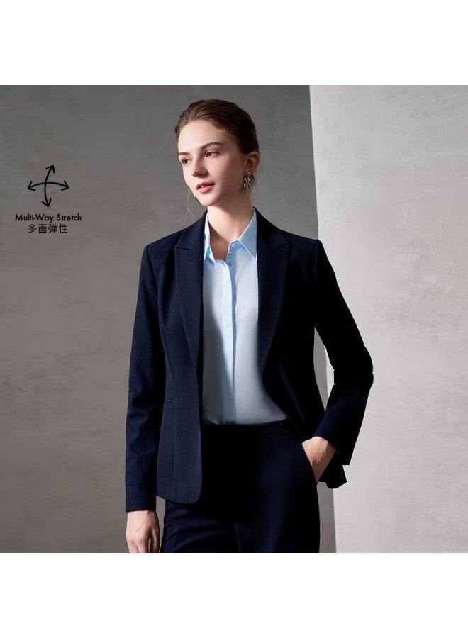 G2000 Women's Autumn Winter Thick Business Commuter Blazer With Multi-directional Stretch - Image 1