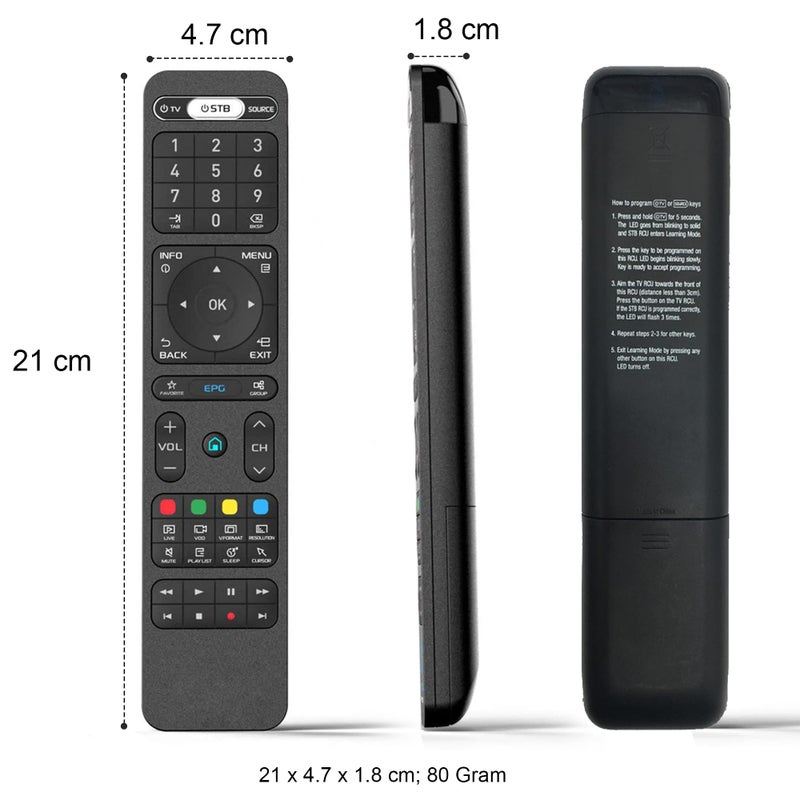 Formuler Original Remote Control - for Z8, Z7+, Z7+ 5G, ZX, ZX 5G, Z Prime FOR0095 - Image 5