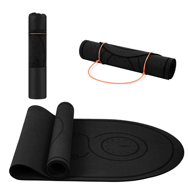 dofopo Jump Rope Mat 71"x24" Larger Non-Slip Indoor Outdoor Exercise Fitness Mat,High-Density Workout Shock Absorption Jump Mat for Home Gym Flooring Concrete Jumping Rope - Image 5