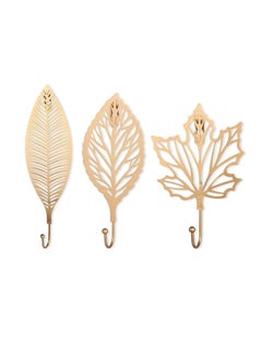 Oasisgalore 3Pcs Decorative Coat Adhesive Hooks Wall Hooks Curtain Tiebacks Hooks for Hanging Keys Towels Coat in Bathroom Kitchen  - Image 1