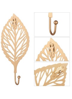 Oasisgalore 3Pcs Decorative Coat Adhesive Hooks Wall Hooks Curtain Tiebacks Hooks for Hanging Keys Towels Coat in Bathroom Kitchen  - Image 4