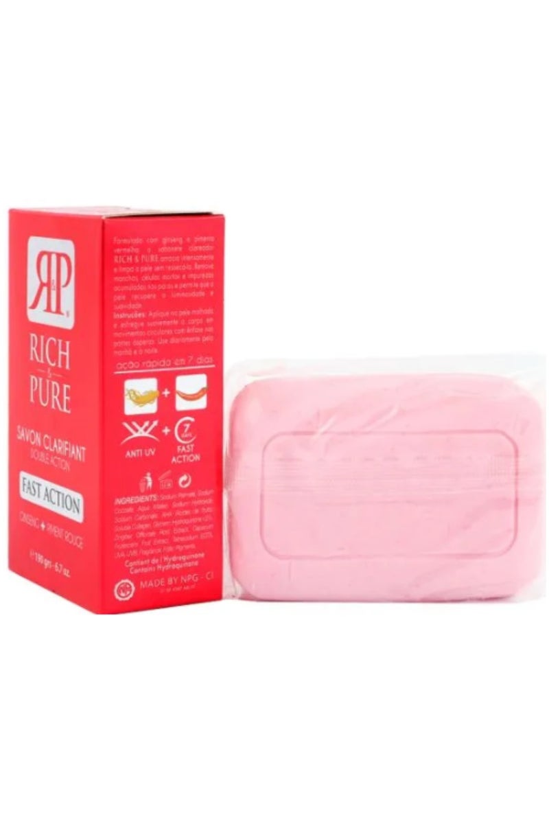 ريتش آند بيور صابون التنظيف المزدوج الفعال سريع المفعول 190 جم - Image 1
