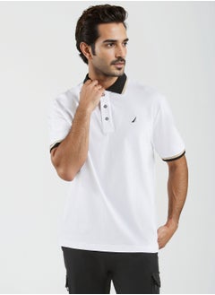 NAUTICA Basic Regular Fit Premium Cotton Logo Polo Shirt  - Image 1