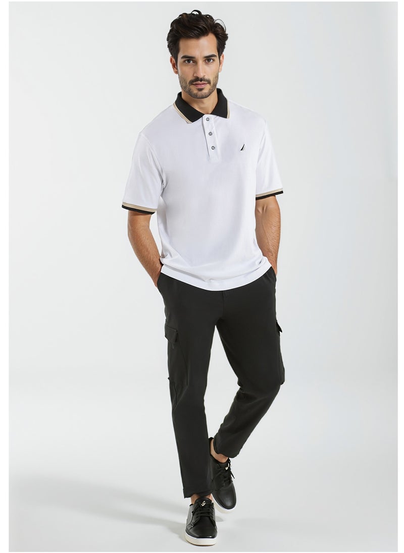 NAUTICA Basic Regular Fit Premium Cotton Logo Polo Shirt  - Image 3