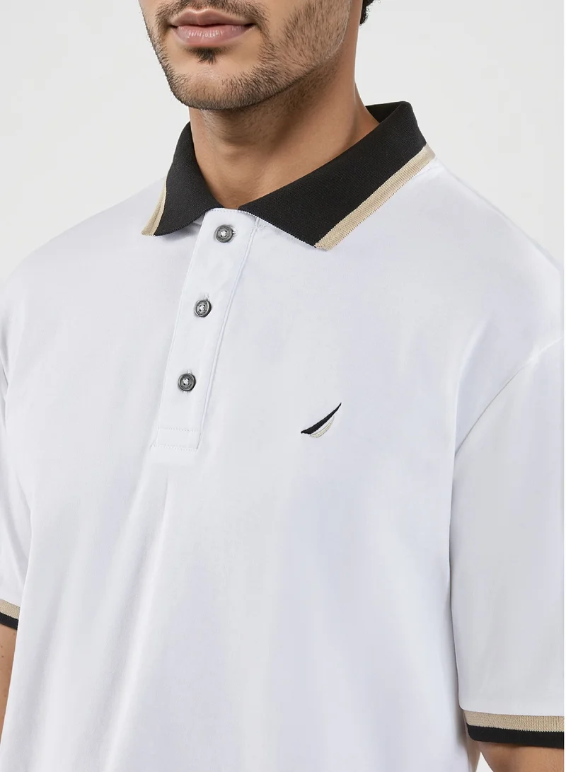NAUTICA Basic Regular Fit Premium Cotton Logo Polo Shirt