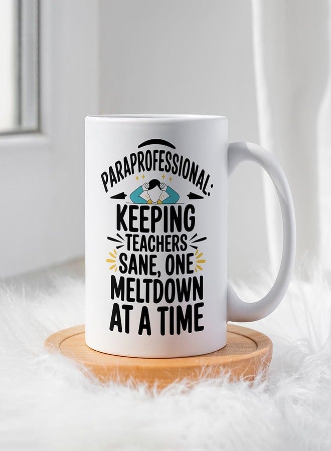 Casitika Paraprofessional Appreciation Gifts. 11 oz Ceramic Mug for Teacher Assistant Appreciation Gifts, Ideal Thank You Teaching Assistant Cup for Para Professionals and Teacher Aides. - Image 5