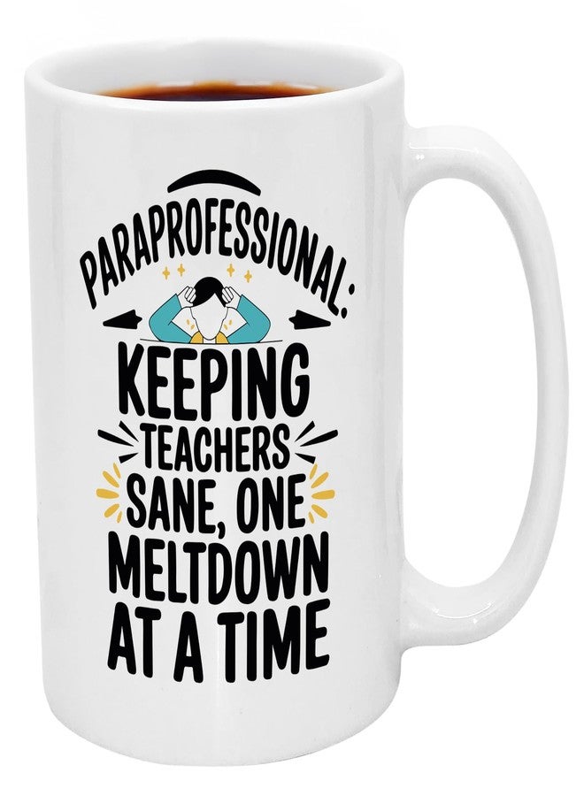 Casitika Paraprofessional Appreciation Gifts. 11 oz Ceramic Mug for Teacher Assistant Appreciation Gifts, Ideal Thank You Teaching Assistant Cup for Para Professionals and Teacher Aides. - Image 1