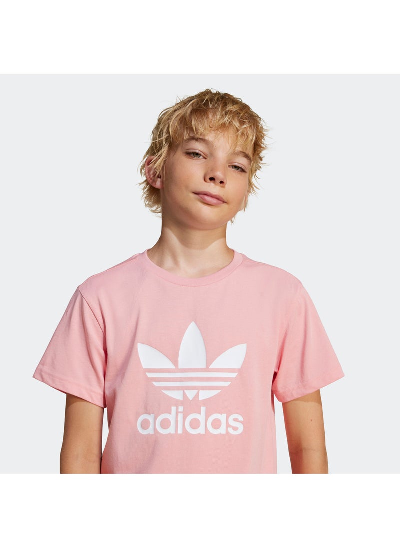 adidas Originals Youth Adicolor Trefoil T-Shirt  - Image 4