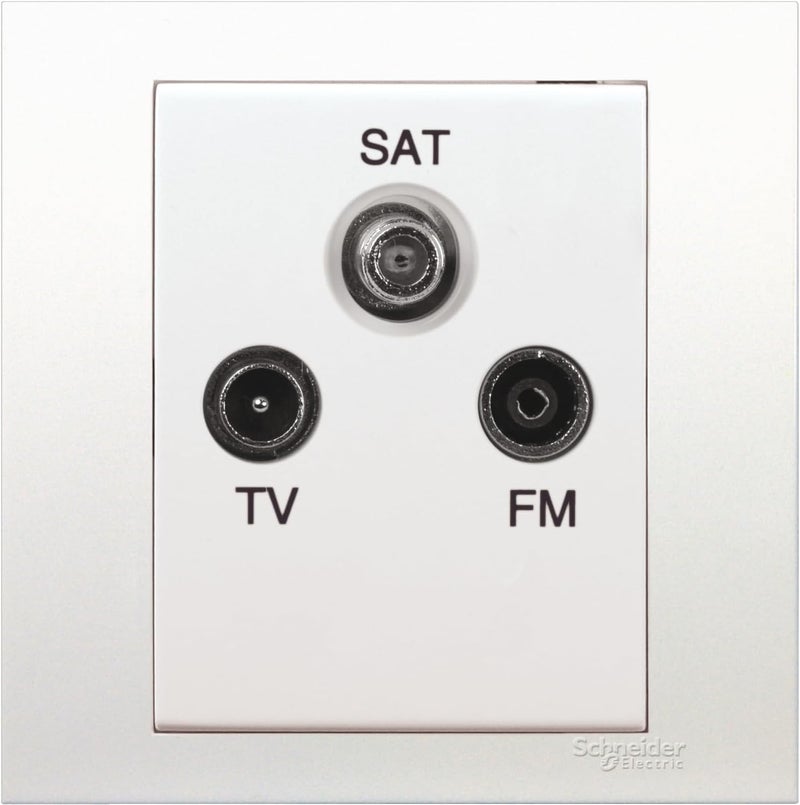 Schneider Electric Vivace TV/FM/SAT Socket