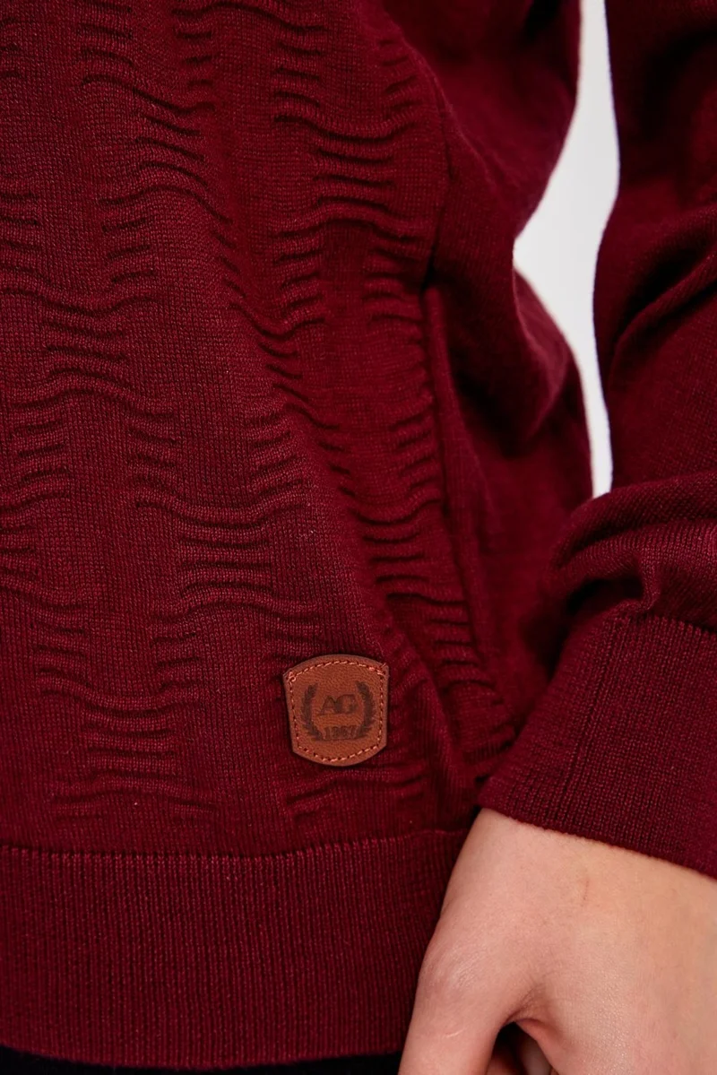 Alexander Gardi Jacquard Loose Knitwear Sweater (E21-5114)