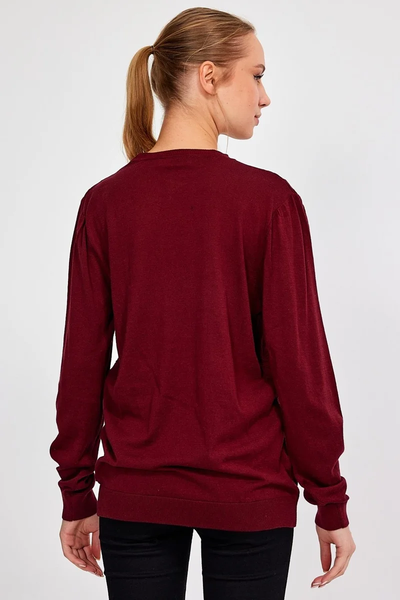 Alexander Gardi Jacquard Loose Knitwear Sweater (E21-5114)