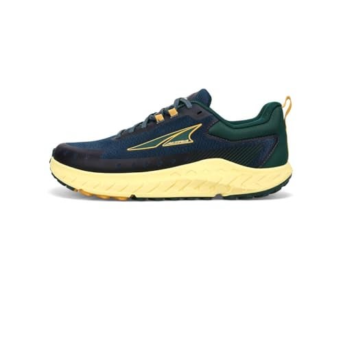 ALTRA Men's Outroad 2 Trail Running Shoe, Blue/Yellow, 9 - Image 5