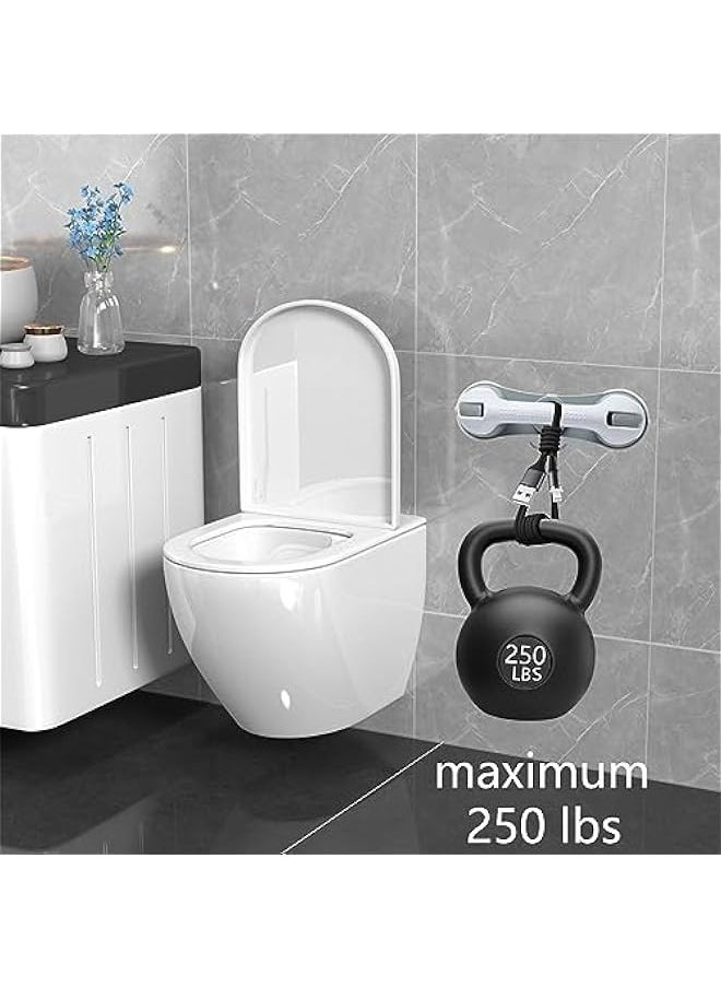 Generic 𝐔𝐩𝐠𝐫𝐚𝐝𝐞𝐝 Shower Handle with 3 Suction Cup, Grab Bars for Bathtubs for Elderly, Handicap and Kids, 1-Pack  - Image 1