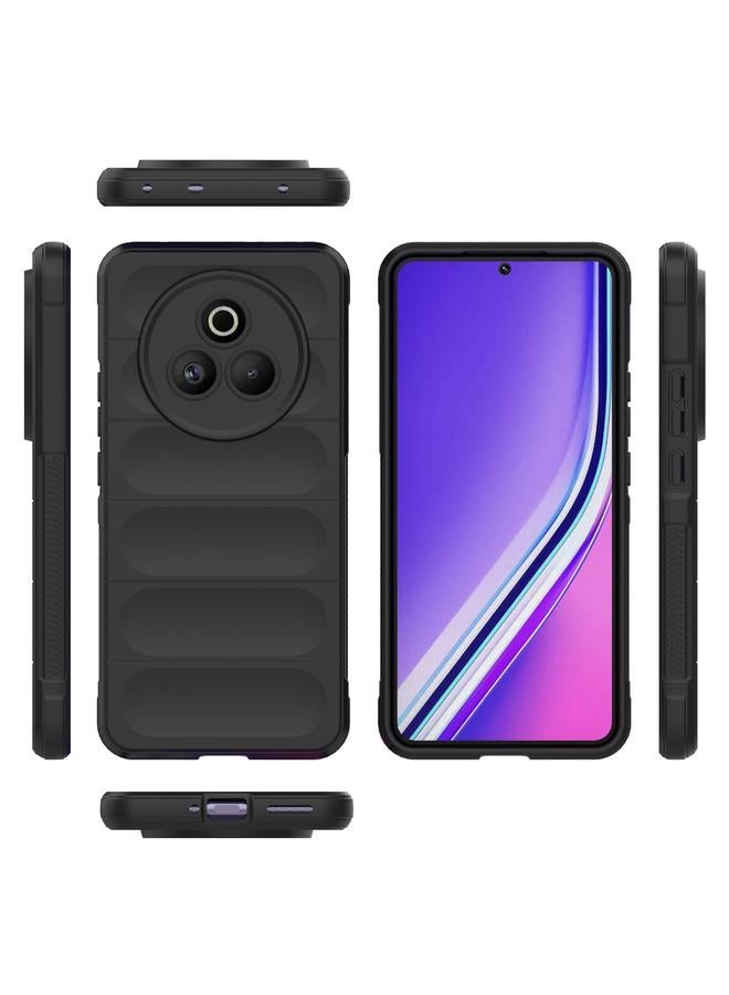 اس-توب جراب لهاتف Realme P3 Pro 5G Global Magic Shield TPU + جراب هاتف من الفلانيل - Image 3