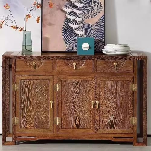Tiazza 4Pcs Antique Brass Visible Small Hinges, 2x2 Inches Furniture Cabinet Drawer Double Door Removable Hinges - Image 5