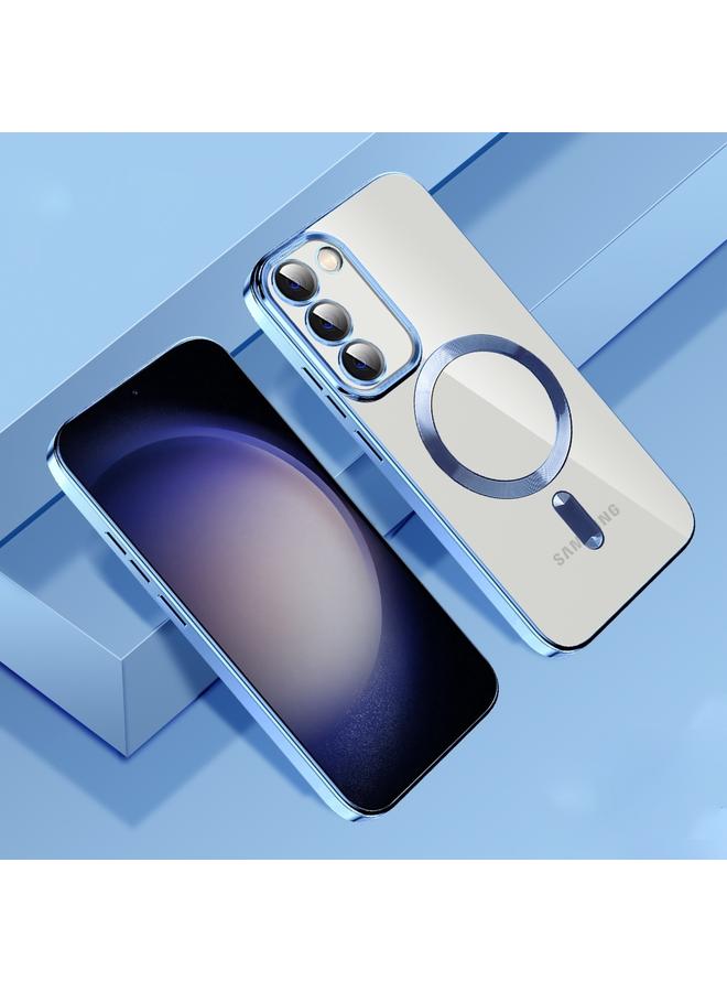 S-TOP Case For Samsung Galaxy S20 FE CD Texture Plating TPU MagSafe Phone Case with Lens Film - Image 2