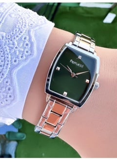 Ferrucci rectangular Women's Metal Band Wristwatch  - Image 1