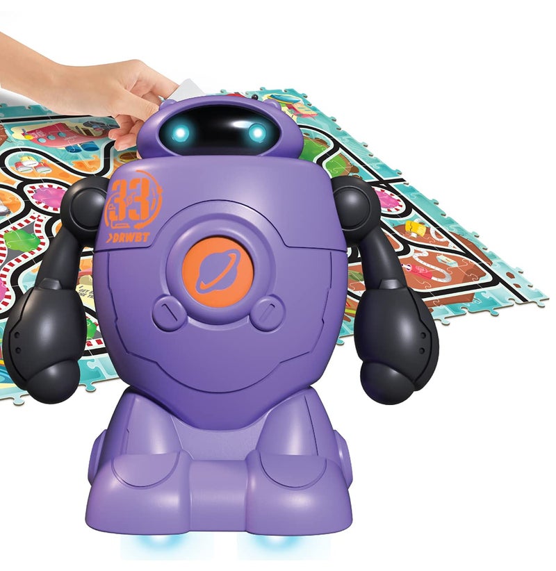 OWI Inc SCRIB  Line Following Sensor Robot  Educational STEM Birthday Kits Ages 3 and Up  70 Piece Puzzle - Image 1