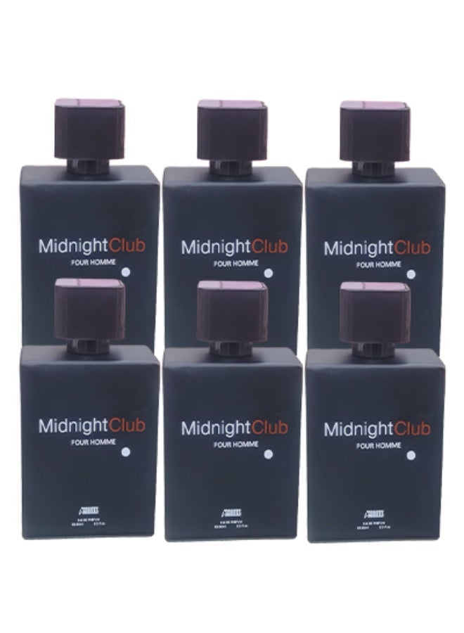 آي سينتس بريميوم 6 قطع عطر ميدنايت كلوب للرجال 100 مل - Image 1