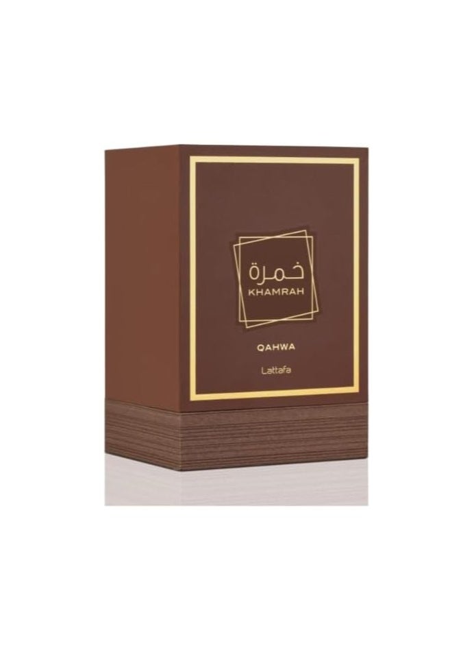 Lattafa Khamrah Qahwa Eau De Perfume 100ml  - Image 2