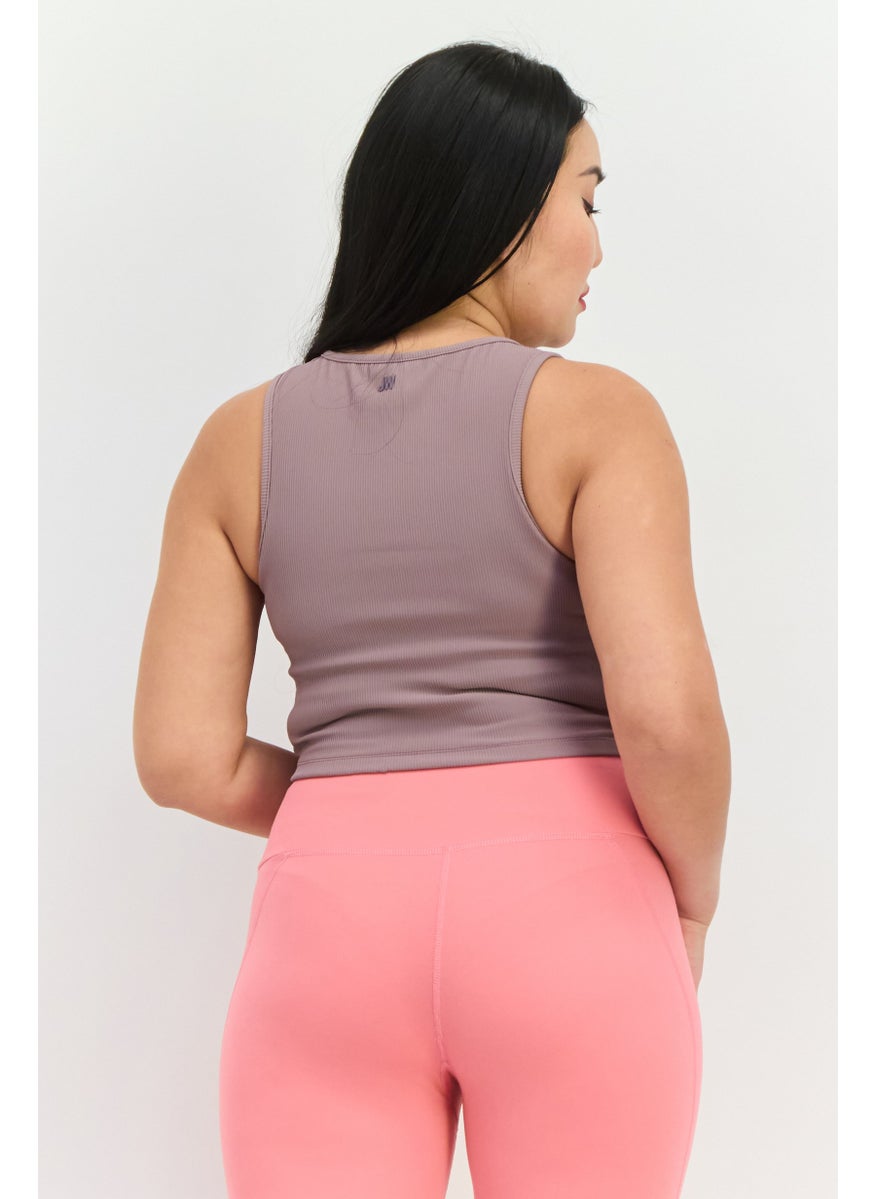 Adidas Women Tight Fit Training Leggings, Pink  - Image 3