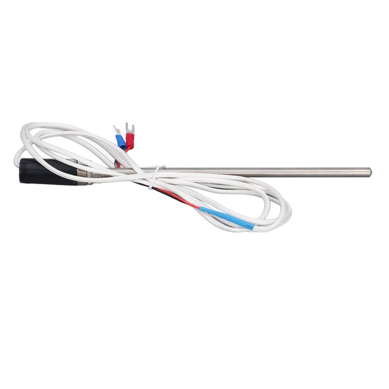 K Type Thermocouple: 8mm Thread Diameter, 50cm Probe Length, 0.5cm Probe Diameter, Stainless Steel Sturdy Construction - High Sensitivity Quick Response Temperature Sensor Probe for Industrial Product - Image 1
