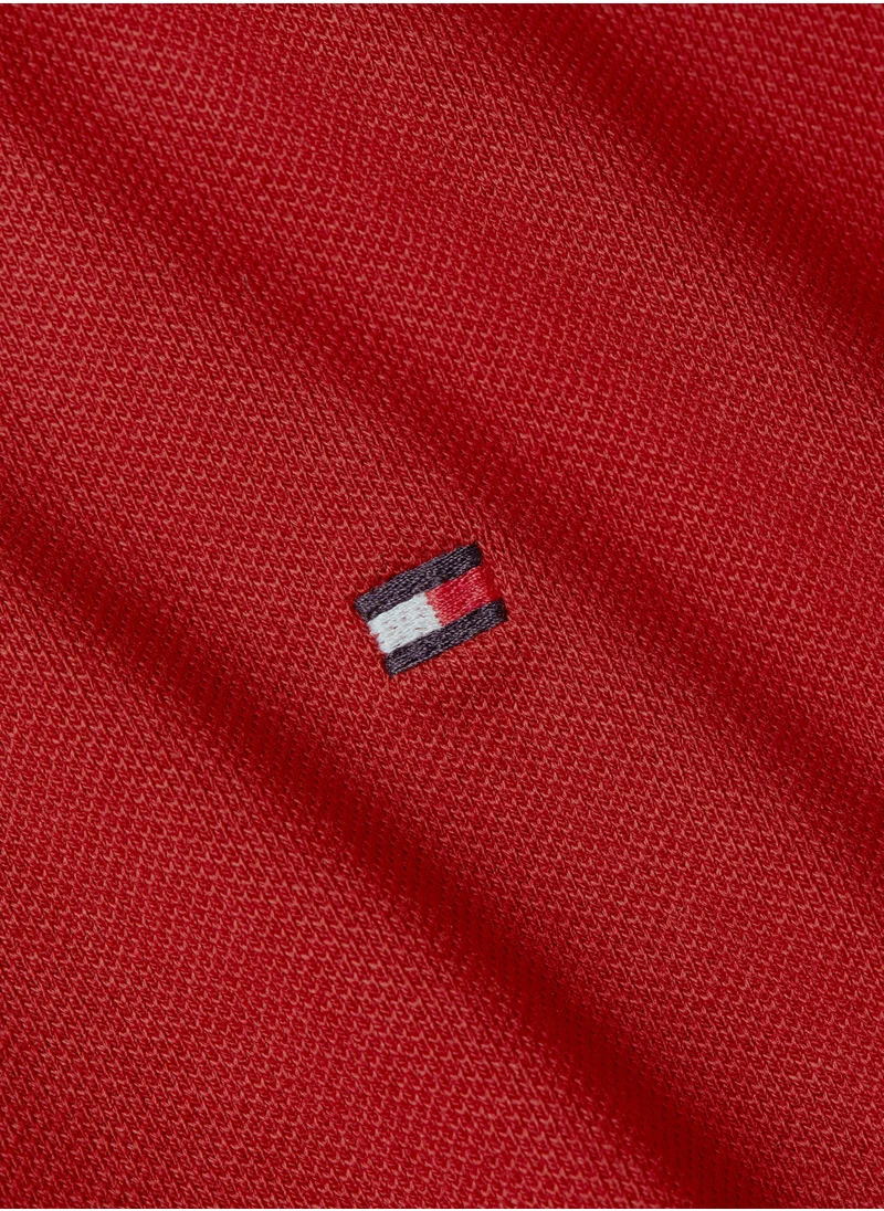 تومي هيلفيغر OPEN NK ZIP RENEWCELL POLO SS