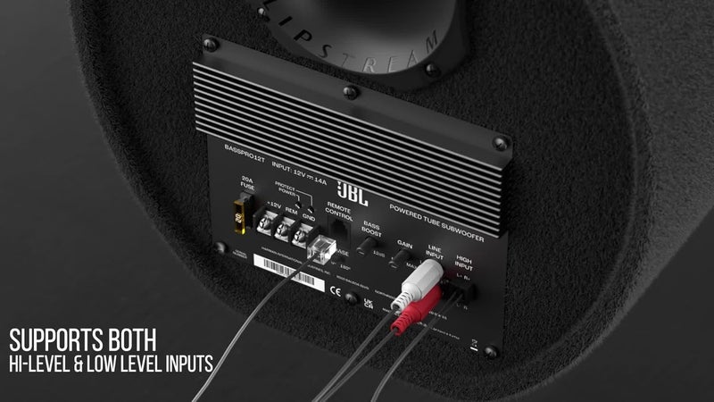 JBL BassPro Tube 12 Inch Active Subwoofer with 450W Max Class D Amplifier - Image 5