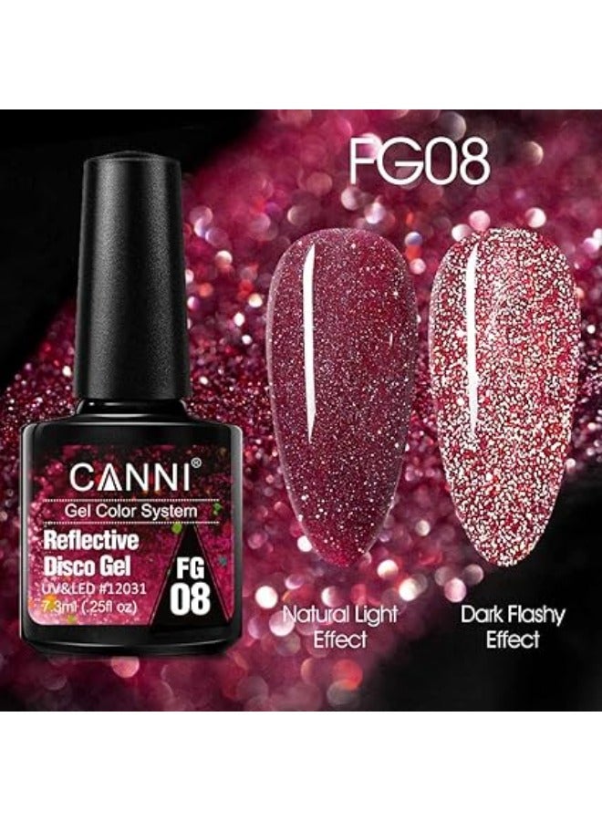 Canni Reflective Disco Gel FG08 - Image 3