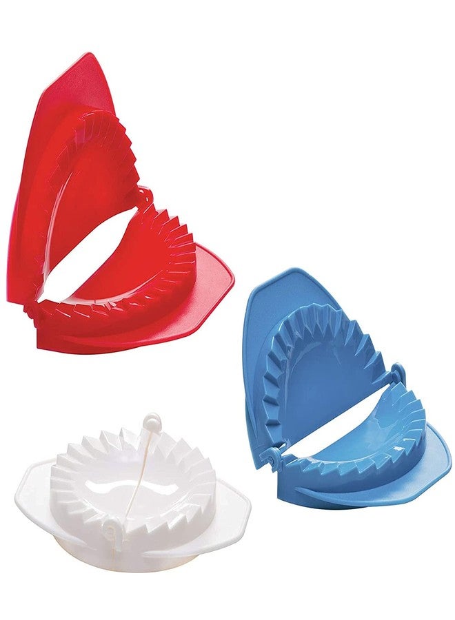 KEISSCO Dough Press, Set of 3 Empanada Press Dumpling Maker Dough Cutter Dumpling Mold for Dumpling, Calzone, Ravioli, Empanada, Pierogi, Turnover & Meat Pie - Image 1