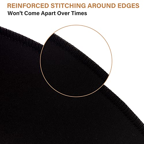 Nimiah Soprts Bra Replacement Pads, 3 Pairs Durable Removal Breast Inserts for Swimsuit Top Dress Black Boob Padding Fits AB, CD, DE Cups - Image 5