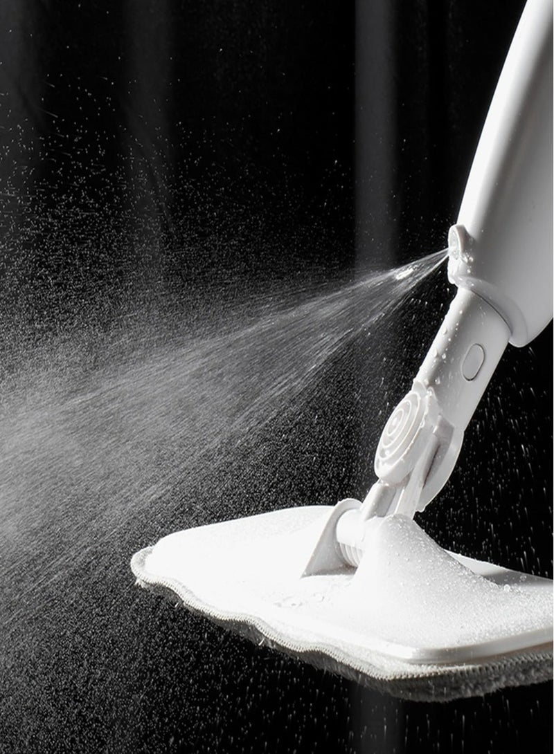 Deerma TB500 Water Spray Mop Carbon Fiber Dust Collector 360 Degree Rotating 350ml Tank Waxing Mop - White  - Image 5