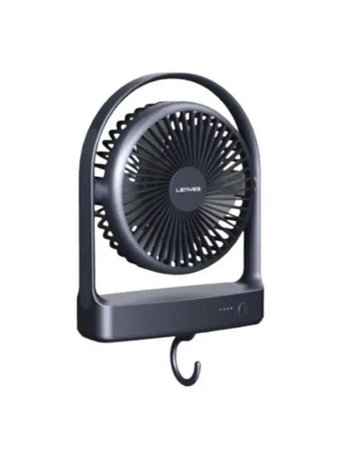 Lenyes Lenyes Lhf06 Portable Usb Rechargeable Mini Fan With Adjustable Speeds Quiet Operation And Sleek Design For Home Office And Outdoor Use  - Image 3