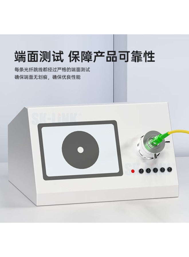 Sk-link Fiber Optic Patch Cable Fc-fc Single Mode Single Core Gigabit And 10 Gigabit Fc/apc-fc/apc Broadcast-specific Optical Cable Low Zero Halogen 3 Meters Sk-txsm (apc) - Image 2