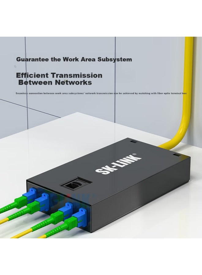 Sk-link Fiber Optic Patch Cable Fc-fc Single Mode Single Core Gigabit And 10 Gigabit Fc/apc-fc/apc Broadcast-specific Optical Cable Low Zero Halogen 3 Meters Sk-txsm (apc) - Image 4