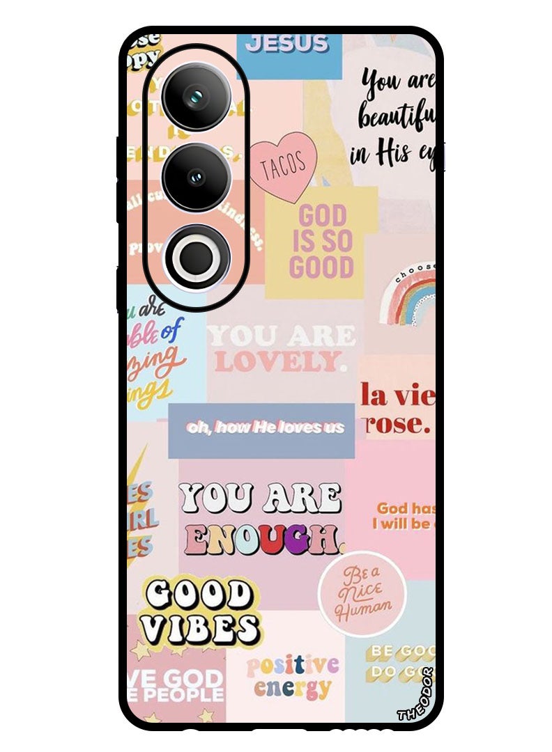 Theodor Protective Case Anti Scratch Shock Proof Bumper Cover For OnePlus Ace 3V Collage - Image 1