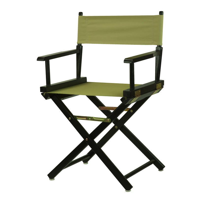 Casual Home Casual Home 18 Directors Chair Black Frame with Olive Canvas