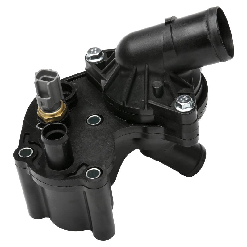 Coolant Thermostat and Housing Assembly with Sensor  Compatible with Ford and Mercury 40L  Explorer Sport Trac Mountaineer 20022010  Replaces 2L2Z 8592AA 902860 2L2Z 8592BA 6L2Z 8592FA