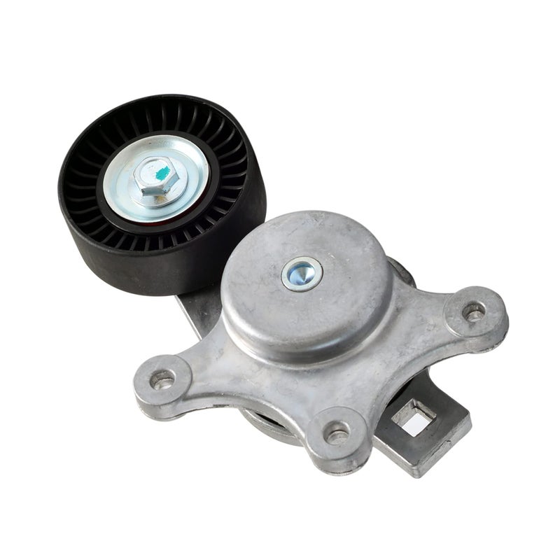 ADIGARAUTO 38485 Automatic Belt Tensioner wPully Compatible with 20072018 Ford Edge 20132019 Ford Police Interceptor 20102019 Lincoln MKS 20092013 Mazda 6 V6 35L 37L
