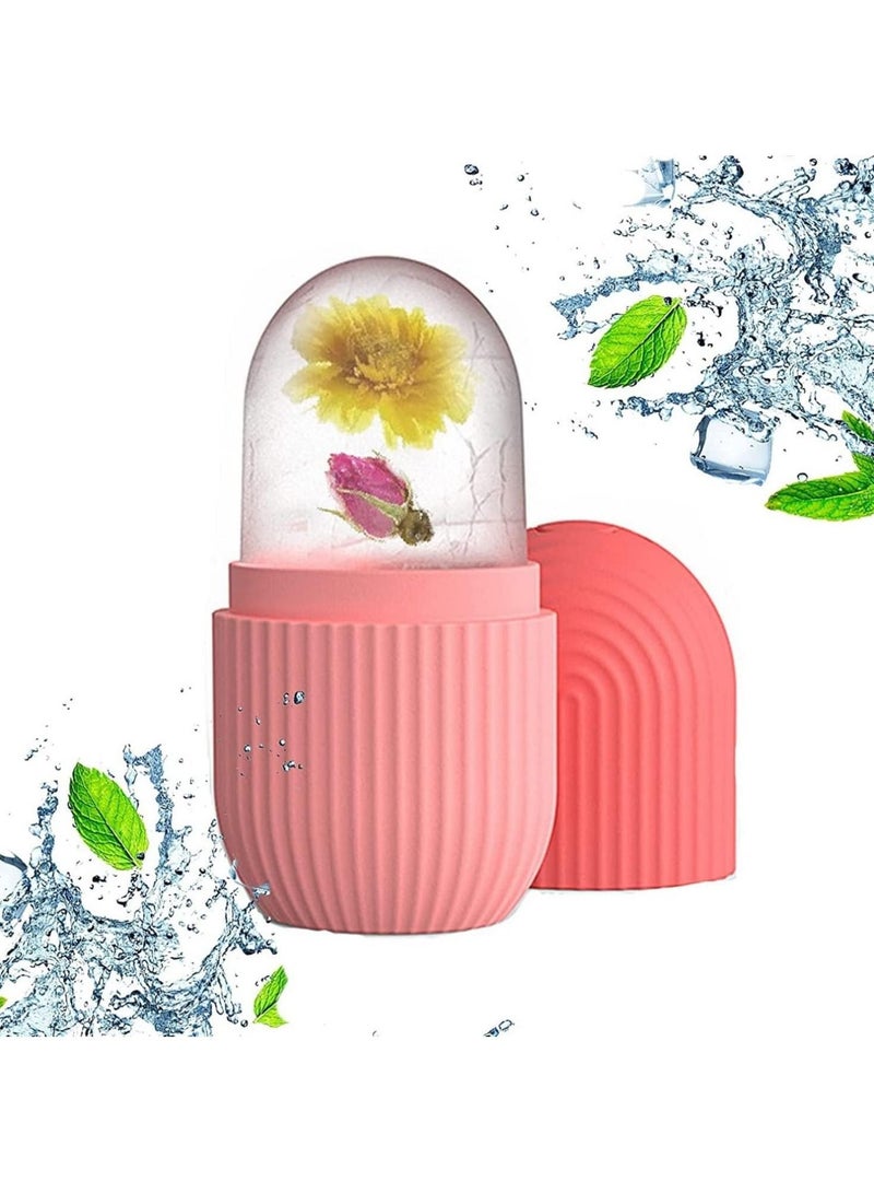 DubaiGallery Ice Roller for Neck, Face and Eye Massage, Reusable Facial Tool for Glowing and Tightening Skin Pack - Image 1